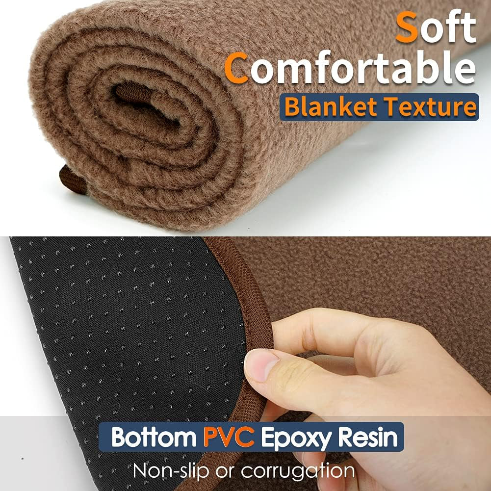 Extra Large Washable Dog Pee Pads - Waterproof, Reusable, Non-Slip Training Mats for Puppies & Whelping - 65"x45" & 72"x72" Sizes Available