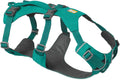 Meltwater Teal Reflective No Pull Dog Harness - Comfortable Padded Design with Handle, Medium Size