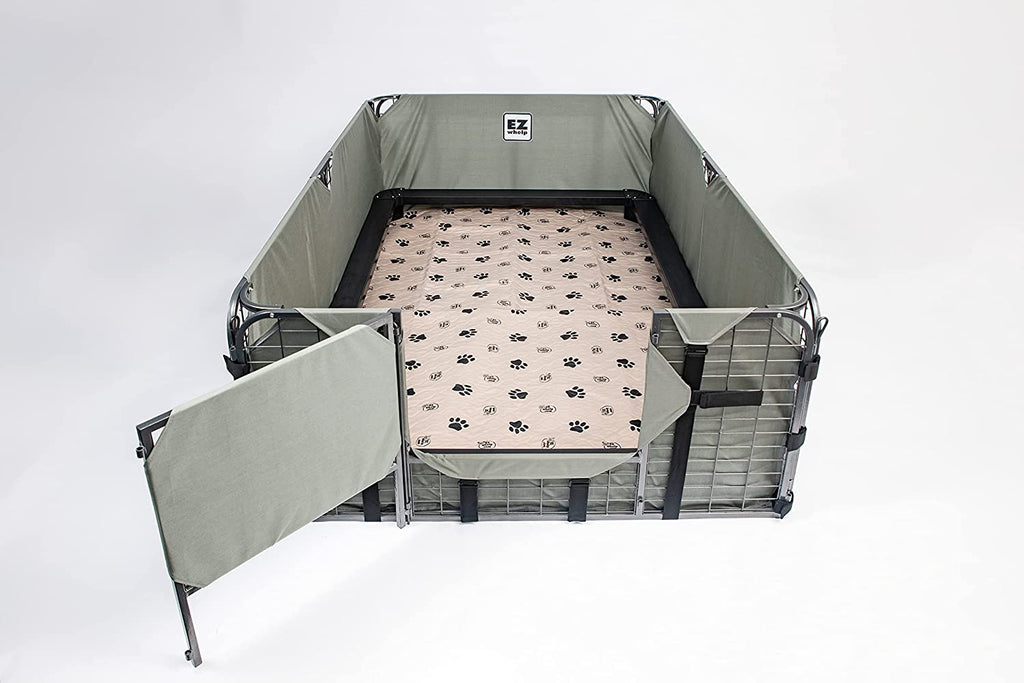 Premium 2-Pack Reusable Waterproof Dog Pee Pads - 36x48 Inch Potty Training Mats with Rounded Corners