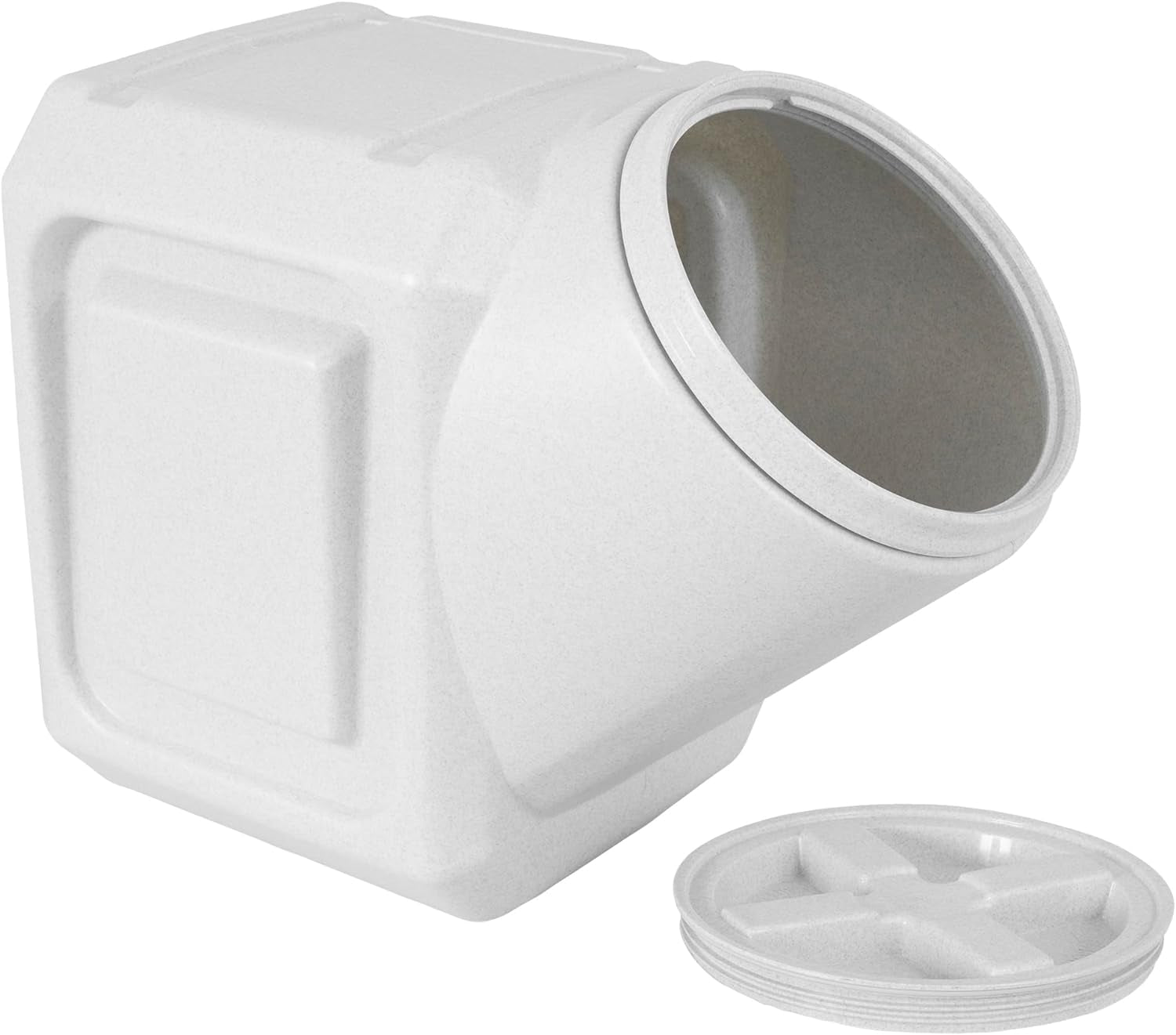 Vittles Vault Stackable Dog Food Storage Container - Airtight Lid, 40 lbs Capacity, Made in the USA - Ideal for Pet Owners!