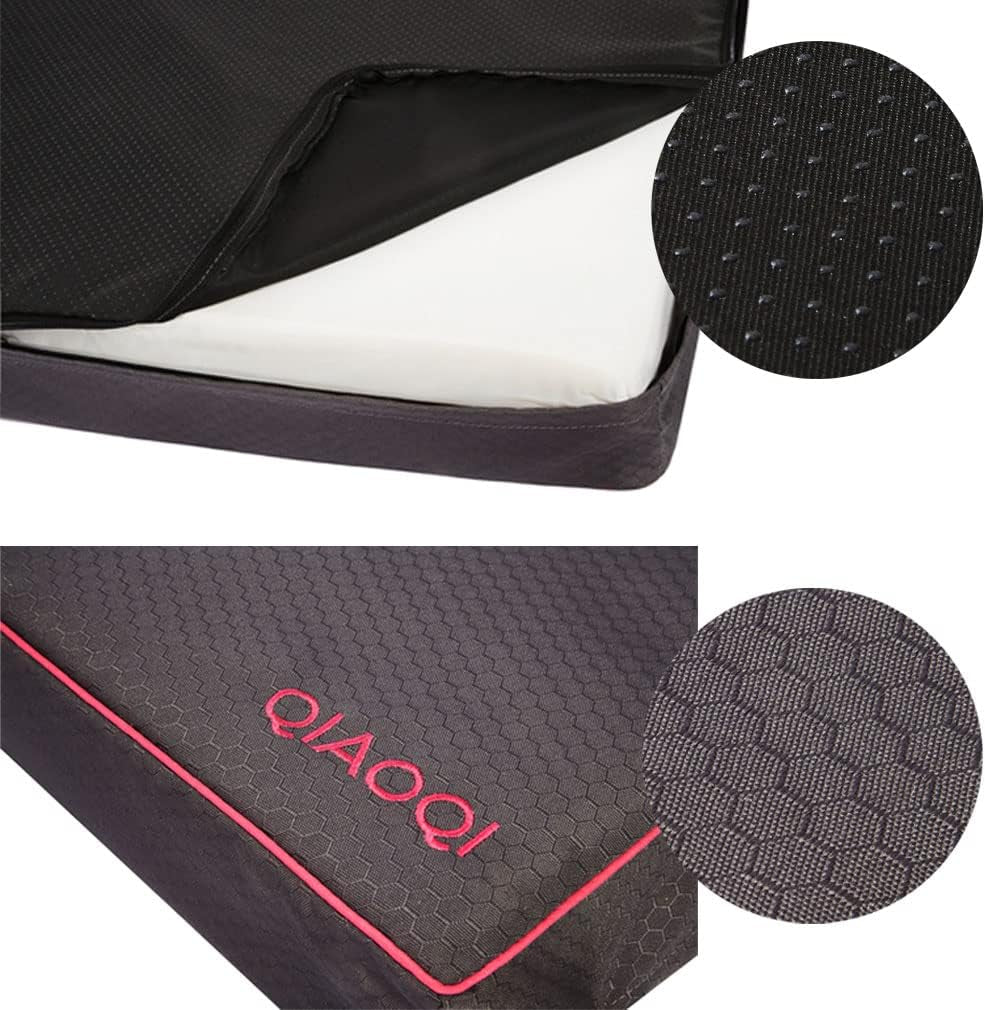 Comfort & Care Orthopedic Memory Foam Dog Bed for Medium Dogs - Waterproof & Easy-Clean Cover