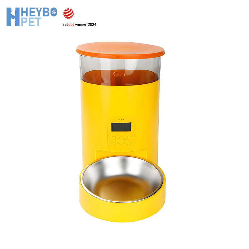 HEYBO Automatic Cat Feeder Wifi 4L Automatic Dog Feeder with Double Anti-Blocking